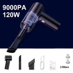 120W 9000pa Handheld Portable Vacuum Cleaner