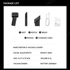 120W 9000pa Handheld Portable Vacuum Cleaner