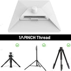 Portable 1/4-Inch Adapter Mount for Starlink Mini Satellite