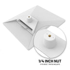 Portable 1/4-Inch Adapter Mount for Starlink Mini Satellite