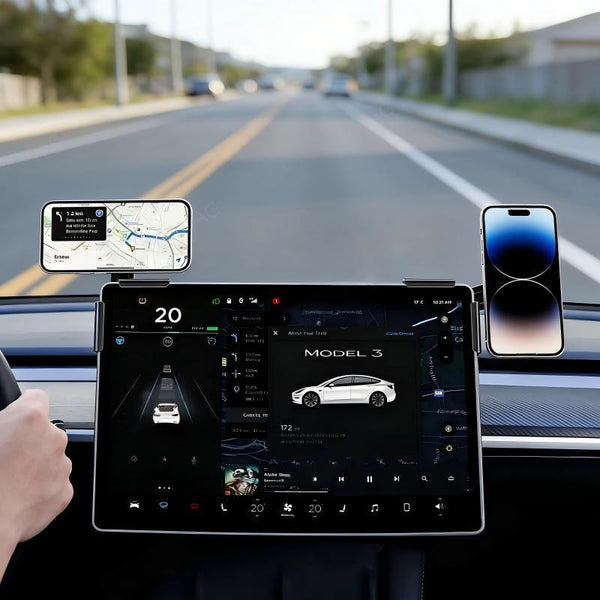 MagSafe Wireless Charger Screen Mount for Tesla Model 3/Y