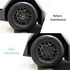 Tesla Cybertruck Heptagon Center Wheel Hub Cap 4PCS