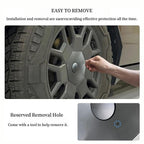 Tesla Cybertruck Heptagon Center Wheel Hub Cap 4PCS