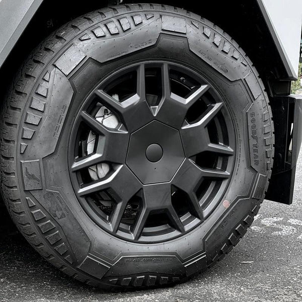 Tesla Cybertruck Heptagon Center Wheel Hub Cap 4PCS