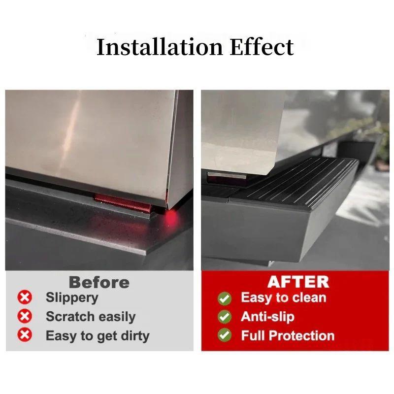Rear Bumper Guard Tailgate Protector for Tesla Cybertruck 2024+ Top Cover