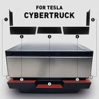 Rear Bumper Guard Tailgate Protector for Tesla Cybertruck 2024+ Top Cover