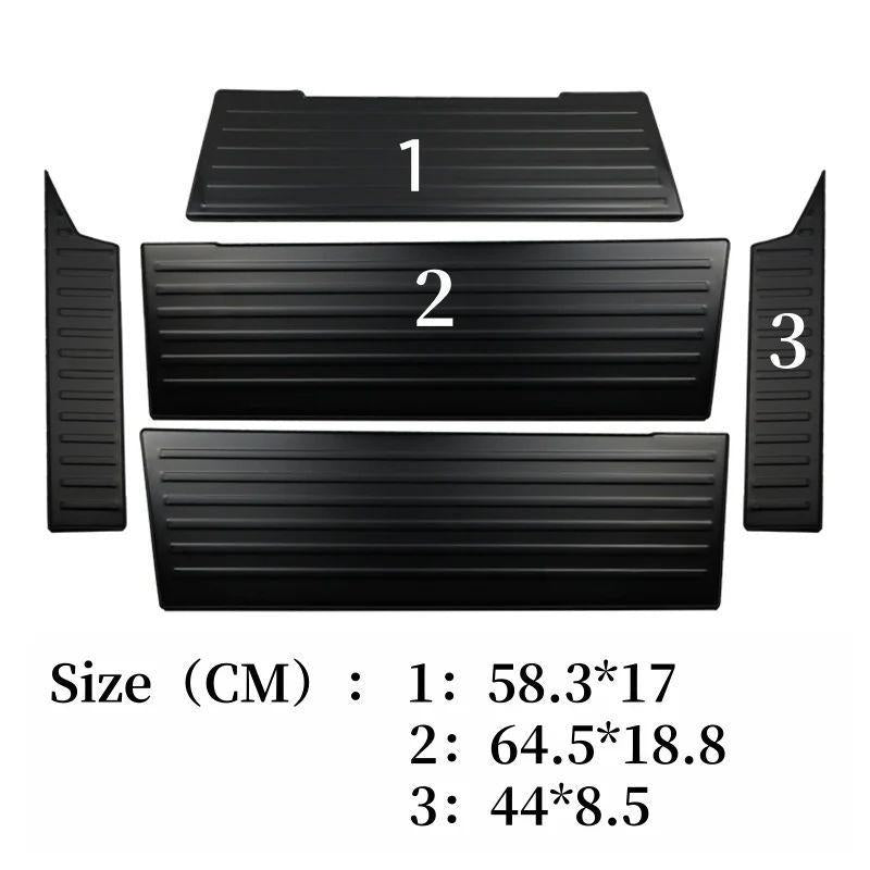 Rear Bumper Guard Tailgate Protector for Tesla Cybertruck 2024+ Top Cover