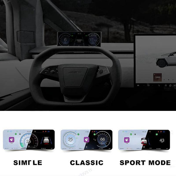 Tesla Cybertruck 9-inch Instrument Cluster Display