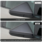 Real Carbon Fiber Lower Mirror Cover Caps for Tesla Cybertruck