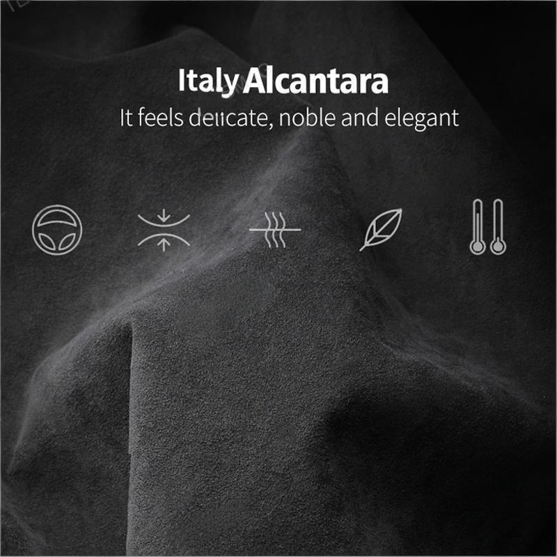 Tesla Model 3 Highland/Y Juniper Alcantara Steering Wheel U-Shaped Panel Patch