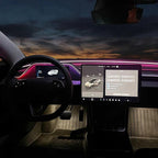 8.9-inch one-piece instrument screen with ambient lighting for the Tesla Model 3 Highland/Model Y Juniper