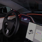 8.9-inch one-piece instrument screen with ambient lighting for the Tesla Model 3 Highland/Model Y Juniper