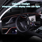 8.9-inch one-piece instrument screen with ambient lighting for the Tesla Model 3 Highland/Model Y Juniper