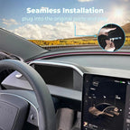 8.9-inch one-piece instrument screen with ambient lighting for the Tesla Model 3 Highland/Model Y Juniper
