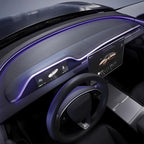 8.9-inch one-piece instrument screen with ambient lighting for the Tesla Model 3 Highland/Model Y Juniper