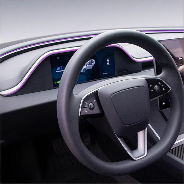 8.9-inch one-piece instrument screen with ambient lighting for the Tesla Model 3 Highland/Model Y Juniper