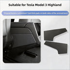 Rear Center Console Side Kick Protector Cover for Tesla Model 3 Highland 2024+