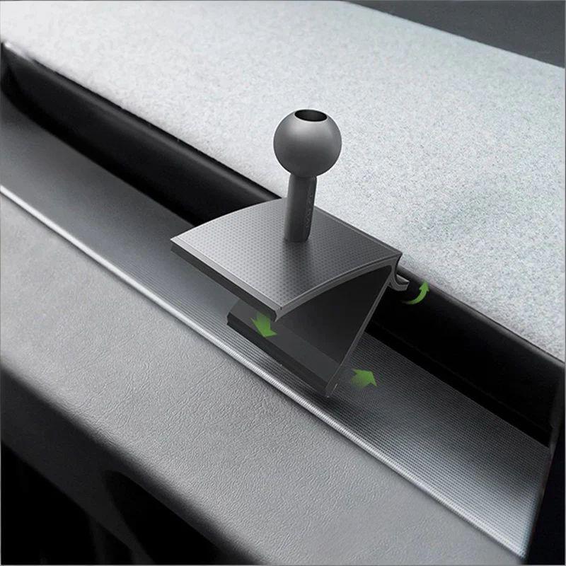 Phone Holder with Adjustable Magnetic Mount for Tesla Model Y Juniper/3 Highland Secondary image