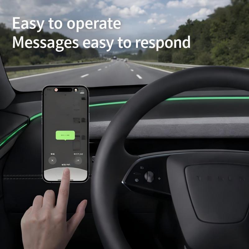 MagSafe Compatible A-Pillar Magnetic Phone Mount for Tesla Model 3 Highland/Y Juniper