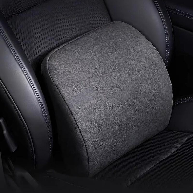 Suede Cushion and Neck Pillow for Tesla Model 3/Y/S/X