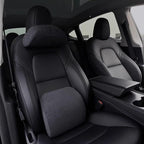 Suede Cushion and Neck Pillow for Tesla Model 3/Y/S/X