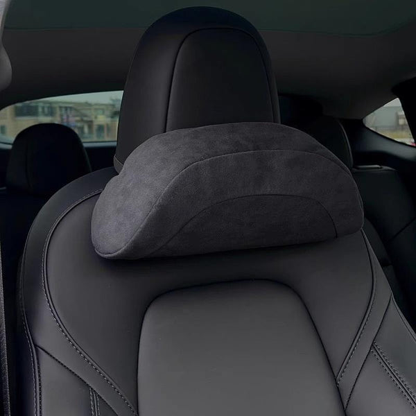 Suede Cushion and Neck Pillow for Tesla Model 3/Y/S/X
