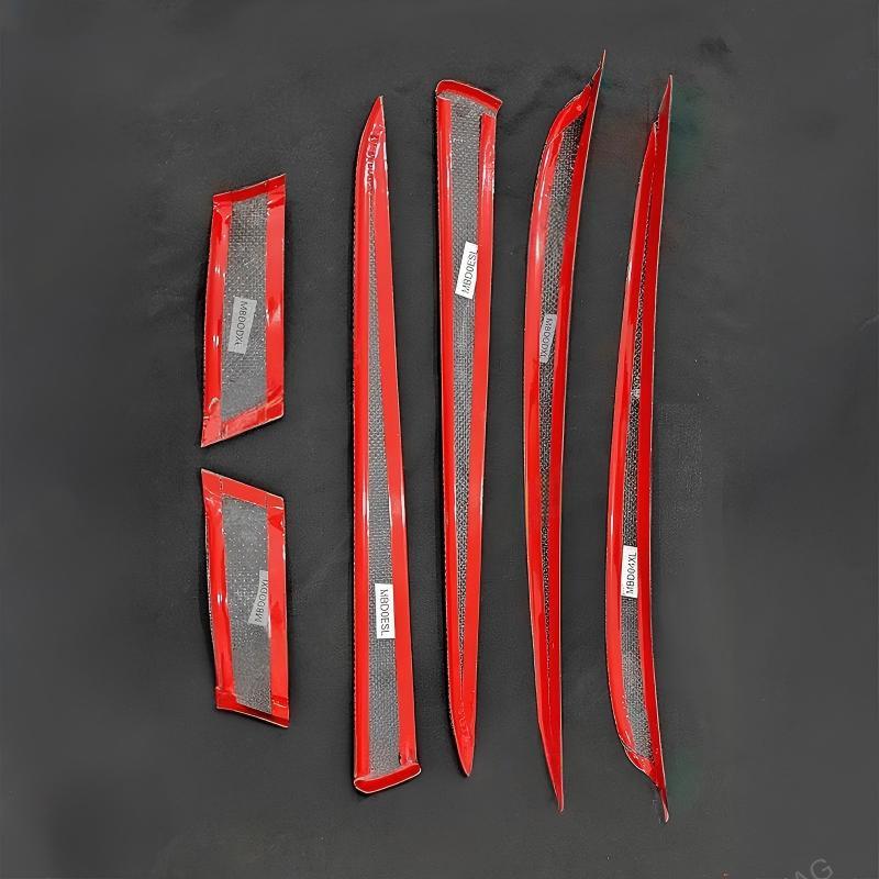Carbon Fiber Door Panel Trim Overlay for Tesla Model S/X