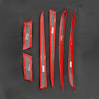 Carbon Fiber Door Panel Trim Overlay for Tesla Model S/X