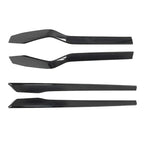 Carbon Fiber Door Panel Trim Overlay for Tesla Model S/X