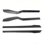 Carbon Fiber Door Panel Trim Overlay for Tesla Model S/X