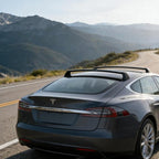 Tesla Model S Aerodynamic Roof Rack Cross Bars | Lockable & OEM-Style Aluminum Alloy
