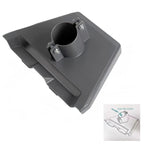 Starlink Gen 3 (V3) Pipe Adapter Mount, Bracket for Up to 39mm (1.5") Pole Dual Cable Path Design