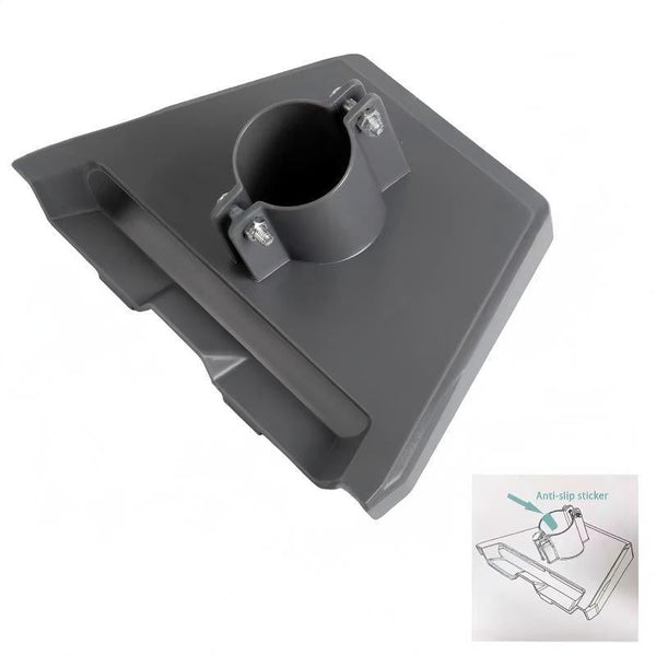 Starlink Gen 3 (V3) Pipe Adapter Mount, Bracket for Up to 39mm (1.5") Pole Dual Cable Path Design