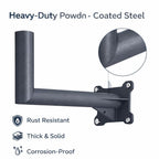 Starlink Gen3 Wall Mount Bracket – Heavy-Duty Outdoor L-Arm Satellite Mount