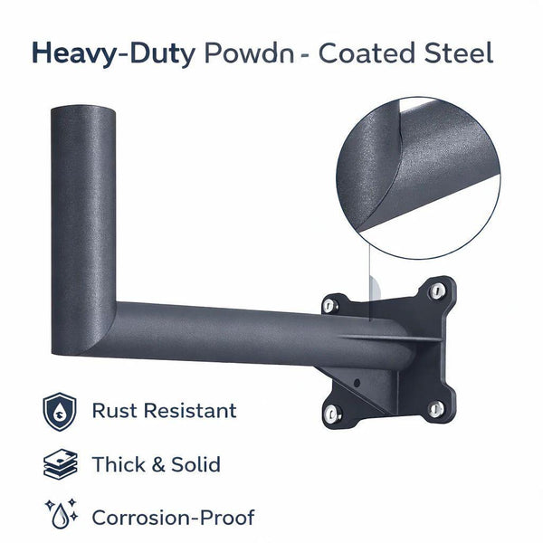 Starlink Gen3 Wall Mount Bracket – Heavy-Duty Outdoor L-Arm Satellite Mount