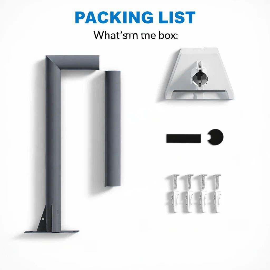 Starlink Gen3 Wall Mount Bracket – Heavy-Duty Outdoor L-Arm Satellite Mount