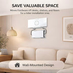 Wall Mount Kit for Starlink Gen 3 Router & Power Supply