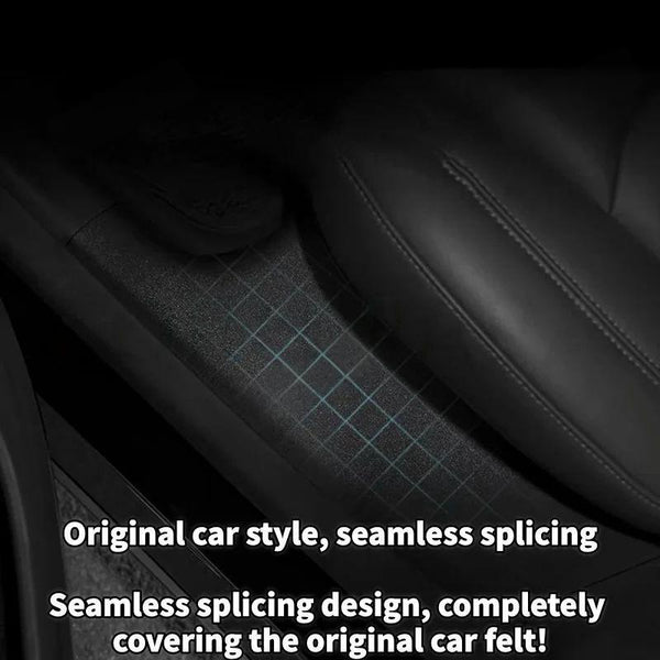 TPE Model S Door Sill Cover Rear Door Interior Protection