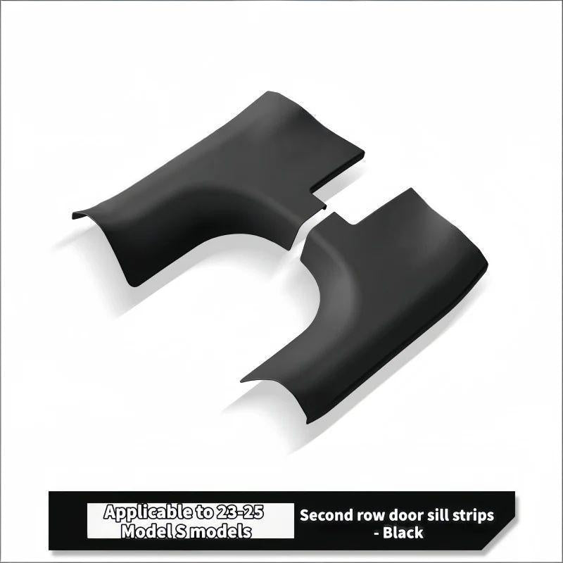 TPE Model S Door Sill Cover Rear Door Interior Protection