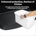 TPE Rear Trunk Door Sill Protector for Tesla Model X / S 2023-2025