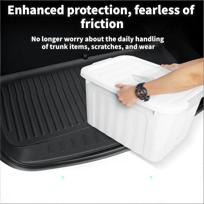 TPE Rear Trunk Door Sill Protector for Tesla Model X / S 2023-2025