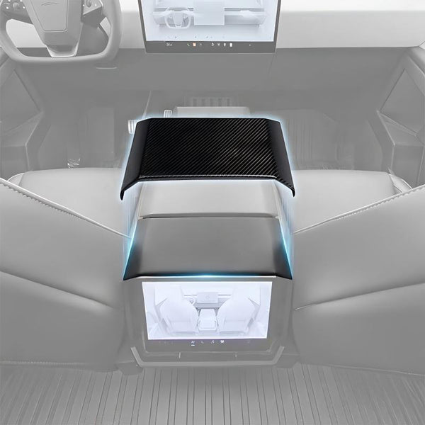 Carbon Fiber Rear Display Cover for Tesla Cybertruck 2024+