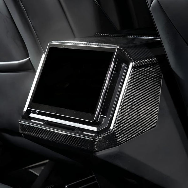 Carbon Fiber Rear Display Cover for Tesla Cybertruck 2024+