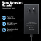 60W AC to DC Power Adapter for Starlink Mini (US/EU/UK Plug, No Cable)