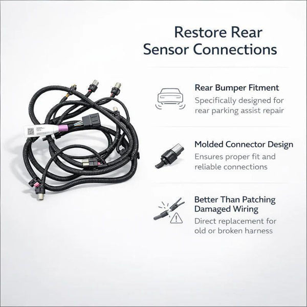 Rear Bumper Parking Sensor Wiring Harness for Tesla Model X 2016–2020 1032435-00-G