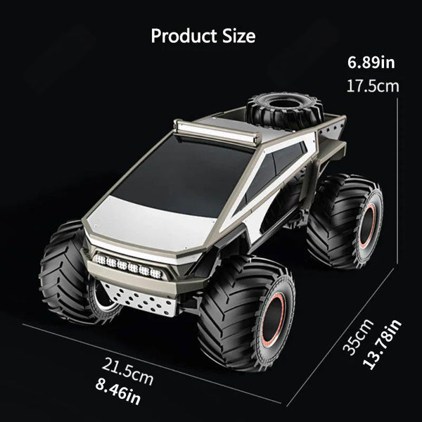 1:14 Scale Alloy Remote Control Cybertruck 4WD