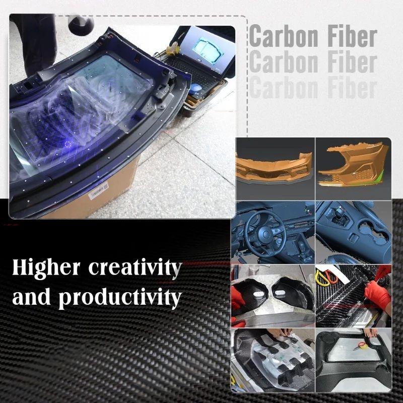 Carbon Steering Wheel Cover Kits for Tesla Cybertruck 2024+