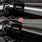 Dashboard Cover Real Carbon Fiber Trim Panel Protection for Cybertruck (2 PCS)