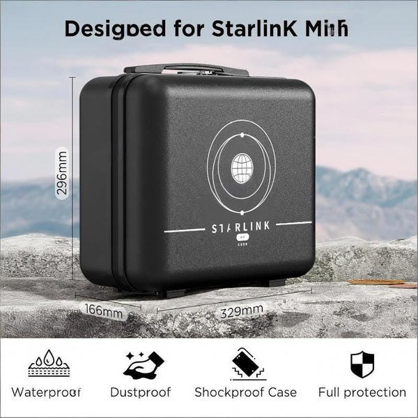 Starlink Mini Hard Carrying Case for Camping TravelStorage Shockproof