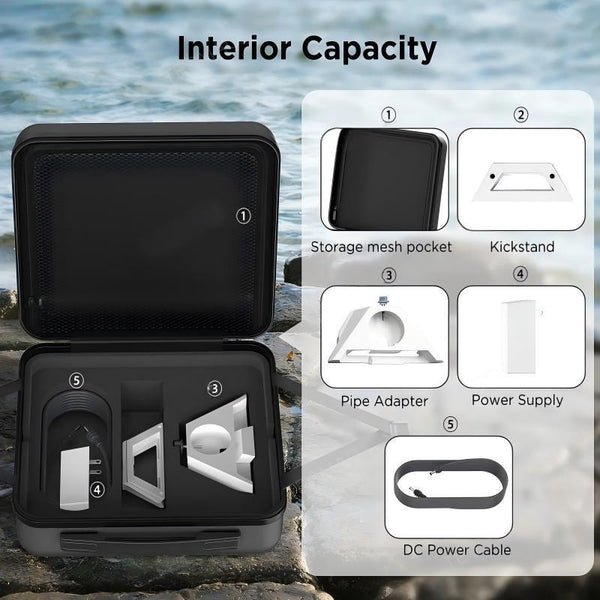 Starlink Mini Hard Carrying Case for Camping TravelStorage Shockproof